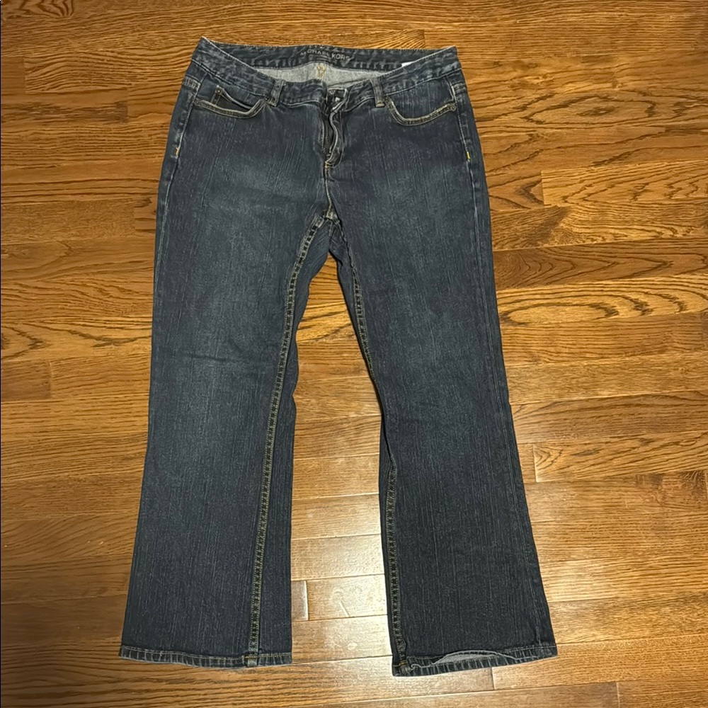 MICHAEL Michael Kors Blue Boot Cut Jeans